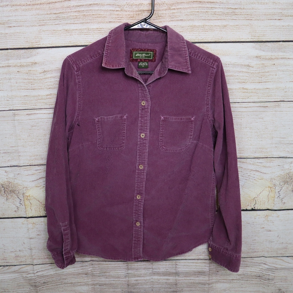 Eddie Bauer Corduroy Button Down Medium